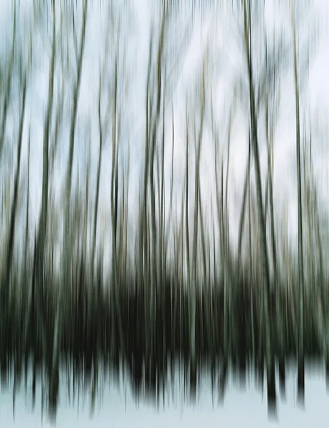 Vertical motion blur trees arte abstração pano de fundo — Fotografia de Stock