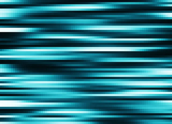 Horizontal aqua digital cubes illustration background — Stock Photo, Image