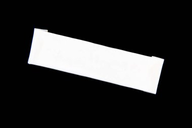 Beyaz kesede sakız ve yapışkan