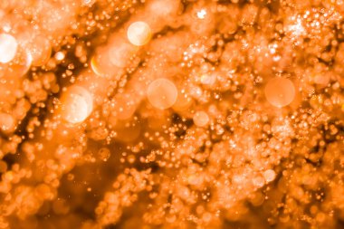 Arkaplan için turuncu bokeh