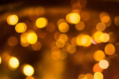 Arkaplan için turuncu bokeh
