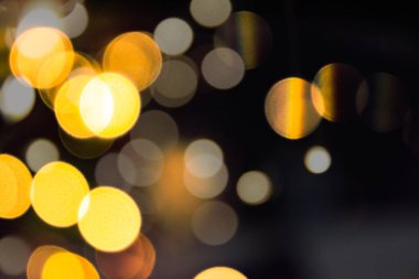 Arkaplan için turuncu bokeh