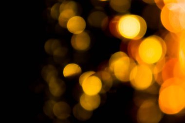 Arkaplan için turuncu bokeh