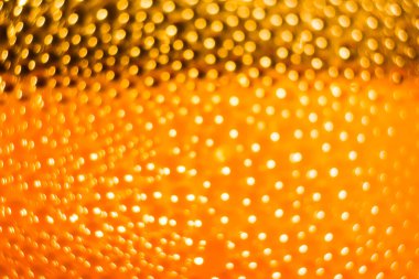 Önce su damlacıkları sonra portakal suyu.