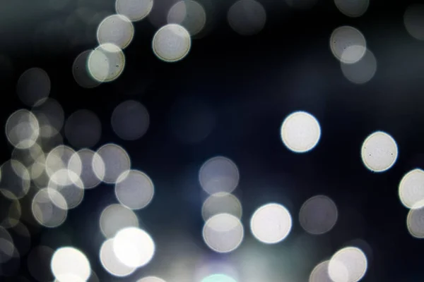 Weißes Bokeh Aus Licht Für Hintergrund — Stockfoto