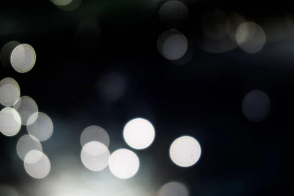 Weißes Bokeh Aus Licht Für Hintergrund — Stockfoto