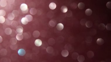 Işıklardan gelen bokeh daireler çiziyor