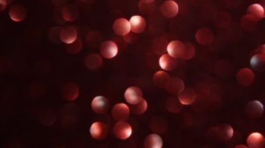 Işıklardan gelen bokeh daireler çiziyor