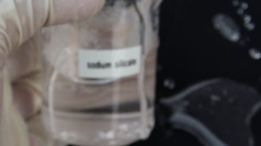 sodyum silikat sıvı ve yapışkan