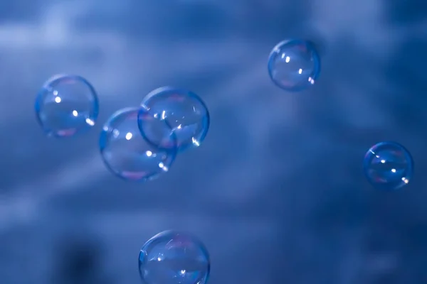 Blurred Image Bubble Background — Stock Photo, Image