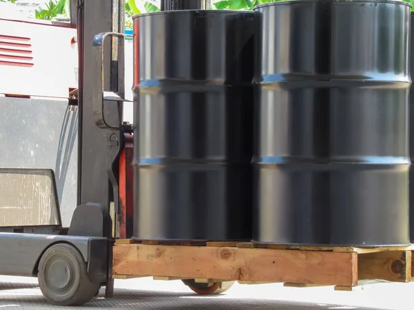 Chemical tank in the factory and Pump