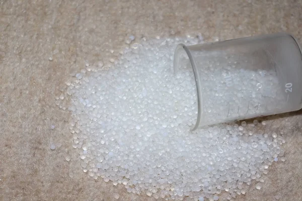 silica gel, a chemical that prevents moisture from the air