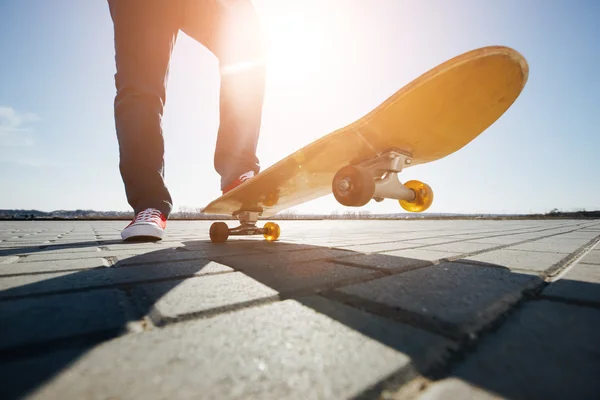 Pies de patinador — Foto de Stock