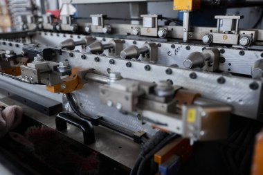 Marangozluk indastrial metal detay arka planı