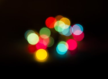 bokeh Noel ışık