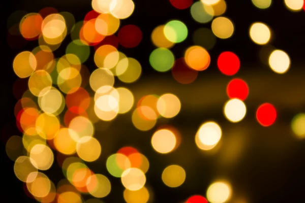 Bokeh de luz de Natal — Fotografia de Stock