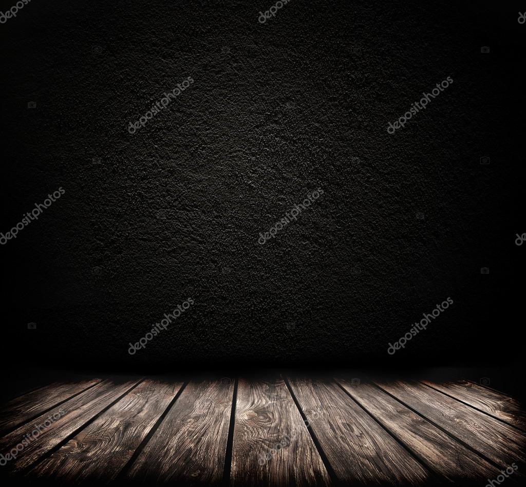 Fondo de cuarto oscuro con piso de madera — Fotos de Stock © 4masik ... Fondo de cuarto oscuro con piso de madera — Fotos de Stock © 4masik ...