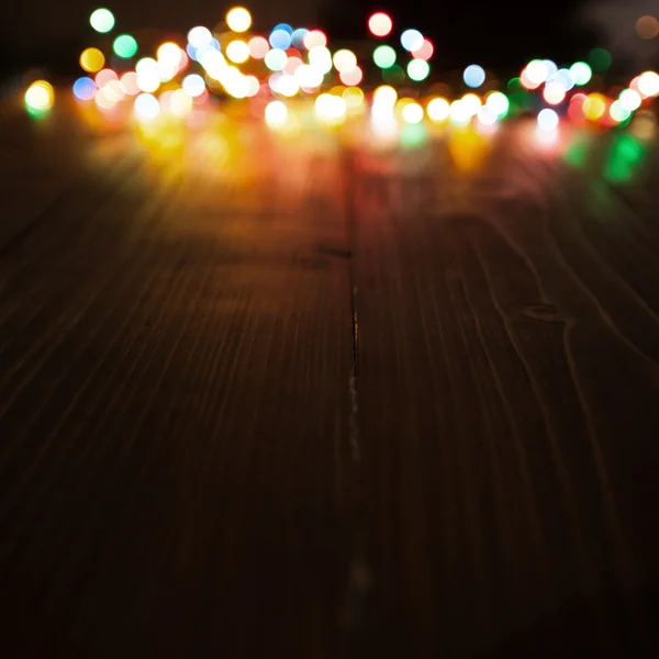 Natale vacanze luci — Foto Stock