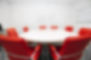 Office ile kırmızı sandalye bulanıklık