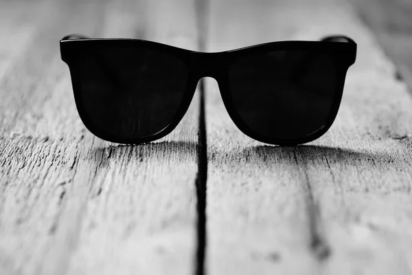 Lunettes de vue avec monture noire — Photo