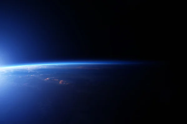 Planet earth from the space. Some elements of this image furnished by NASA — Stock Photo, Image