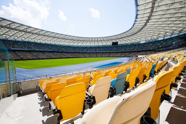 Олимпийский стадион в Киеве — стоковое фото