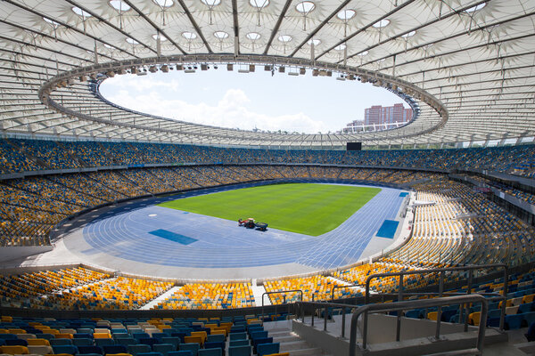 Olympic Stadium in Kiev Royalty Free Stock Images