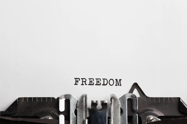 Ελευθερία σημάδι — Φωτογραφία Αρχείου