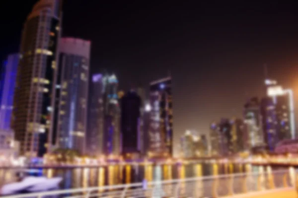 Modern blurred night city background — Stock Photo, Image