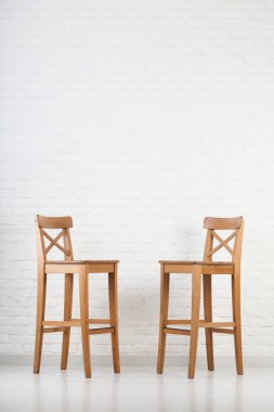 bir sandalye ile duvar doku