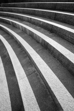 Beton merdiven mimari tasarım yapılan