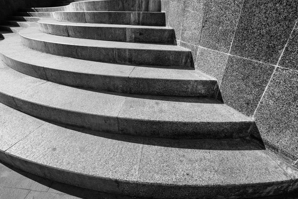 Architectural design of stairs made of concrete — Stock Photo, Image