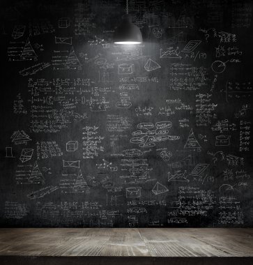 iş fikir kavramı üzerinde duvar potayı blackground