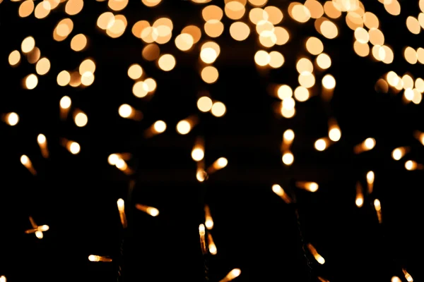 Festlicher weihnachtlicher Hintergrund, Bokeh abstrakt. — Stockfoto