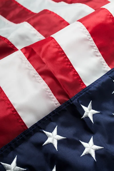 Flag of The USA on clean background with space for text — Stock Photo, Image