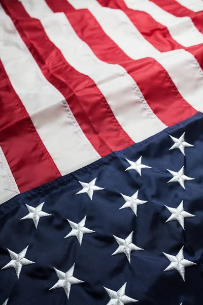 Flag of The USA on clean background with space for text — Stock Photo, Image