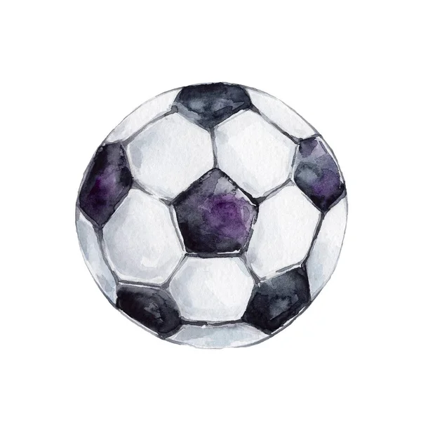 Soccer Ball Isolated White Background — Stock Photo, Image