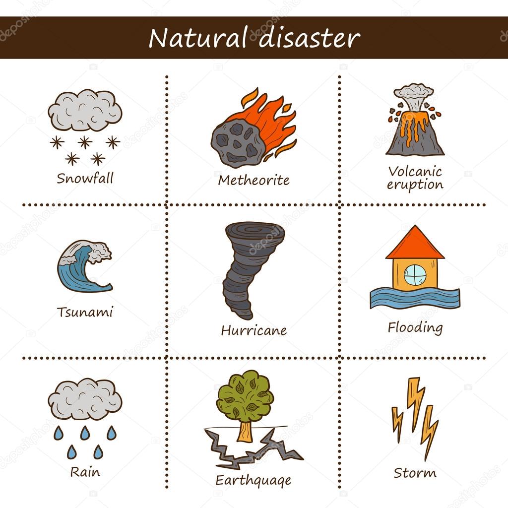 Natural disaster objects