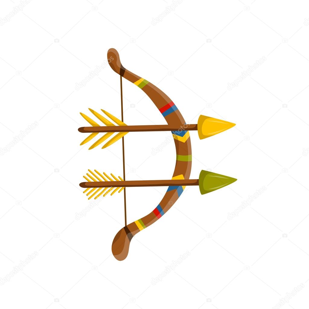 Arco E Flecha Vetor