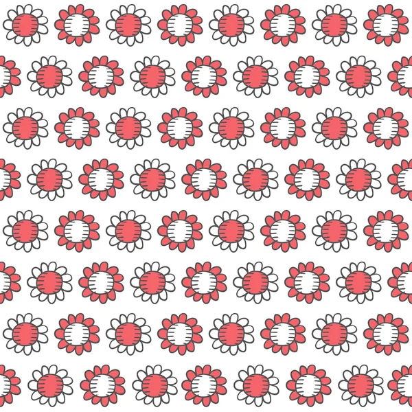 Fond floral sans couture — Image vectorielle