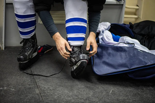 Ice Hockey Players Play Ice Hockey — Stock Photo, Image