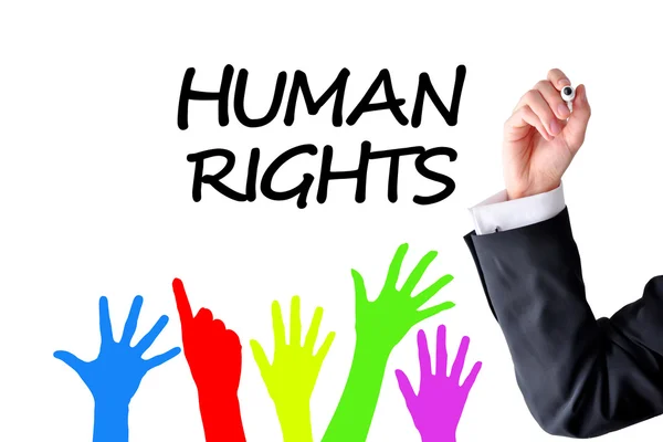 Human rights concept — Stock Photo, Image