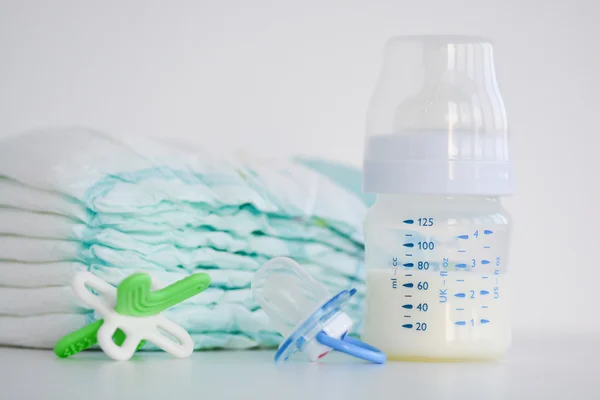 View of baby necessities — Stock Photo, Image