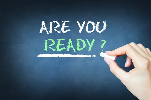 Are you ready concept — Stock Photo, Image