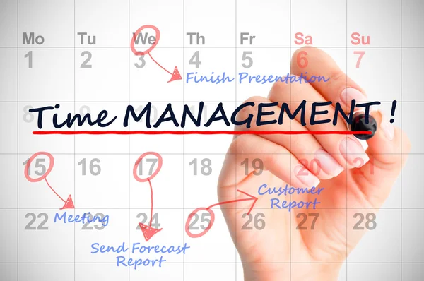 Time management concept — Stock Photo, Image