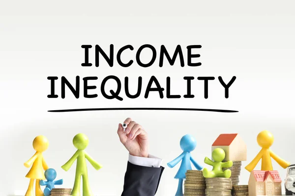 Income Inequality People Differences Concept — Stock Photo, Image