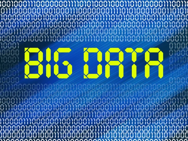 Concetto Big Data — Foto Stock