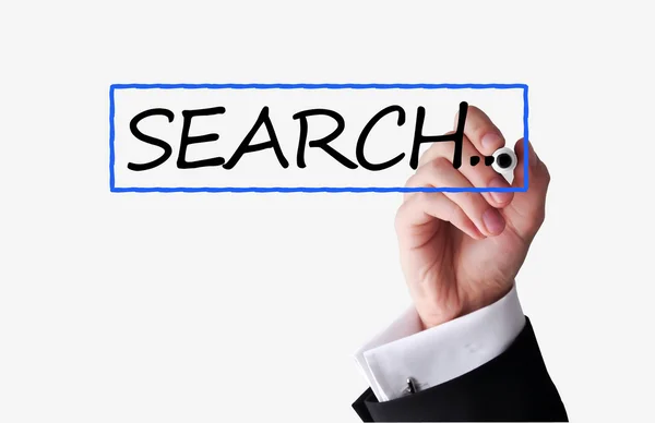 Search something concept — Stock Photo, Image