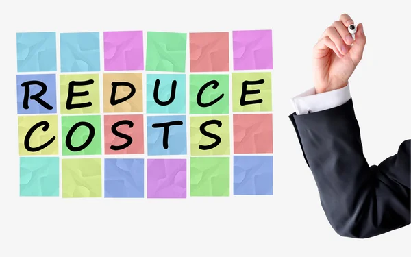 Reduce costs — Stock Photo, Image