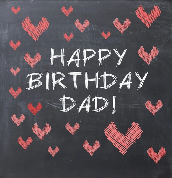 Happy birthday dad — Stock Photo, Image